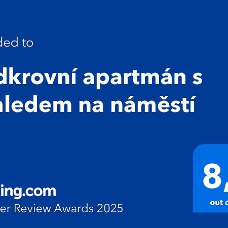 Podkrovni Apartman S Vyhledem Na Namesti Lomnice nad Luznici ภายนอก รูปภาพ
